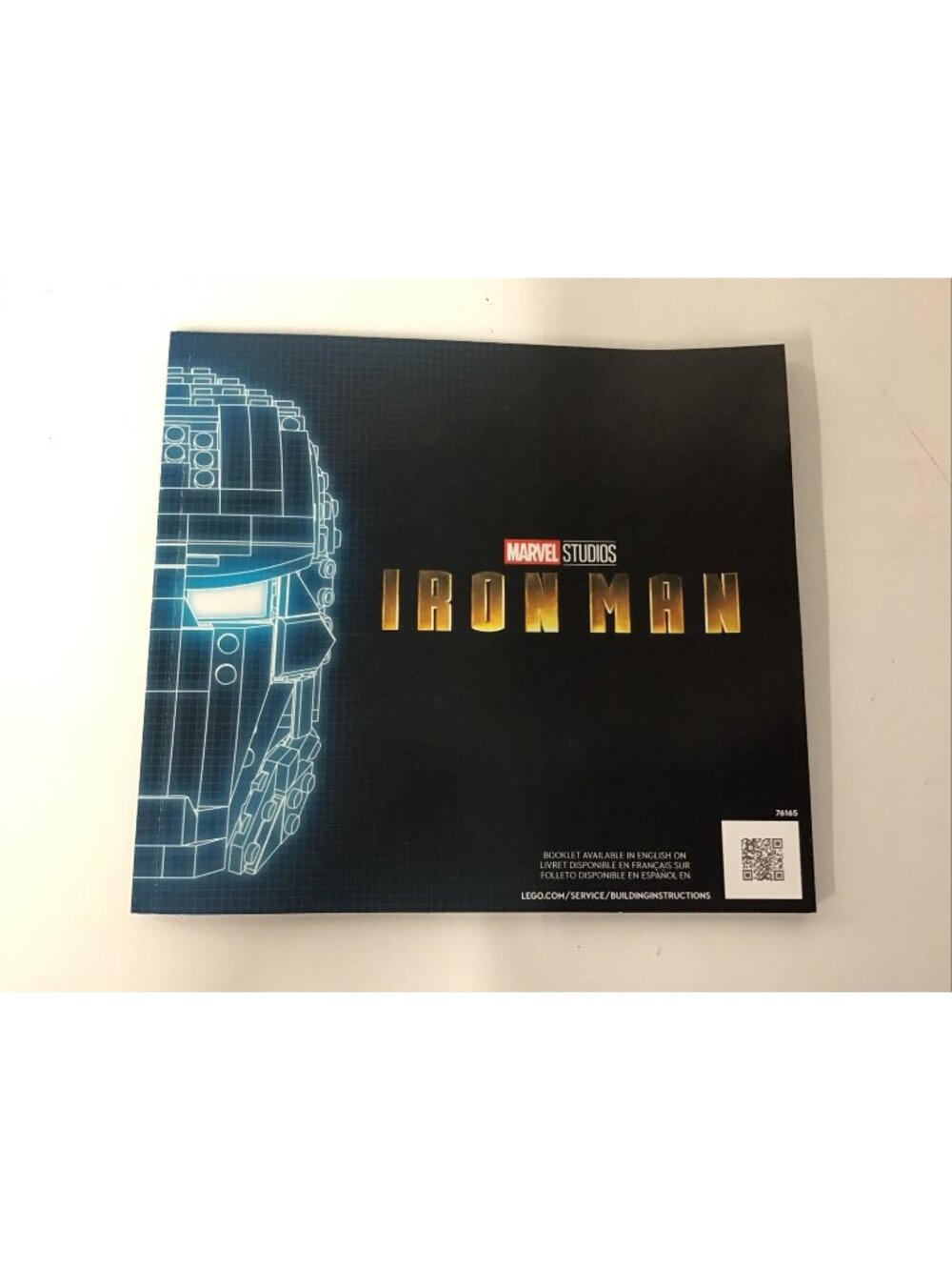 LEGO Super Heroes: Iron Man Helmet Set 76165 Instruction Manual Only